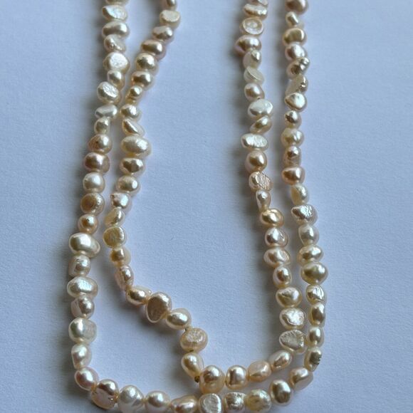 HONORA Freshwater Cultured Pearl Multicolor Endless Beaded Necklaces Lot of 3 - Picture 5 of 8